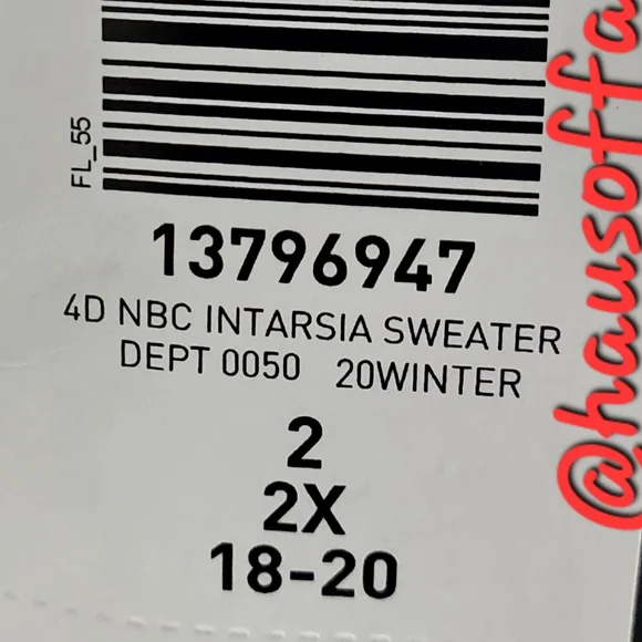 TORRID Disney NMBC Jack Skellington Face Black Sweater! NWT! - Picture 7 of 7